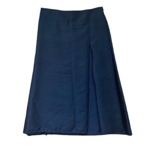 Georgia Alice Black A Line Slit Skirt